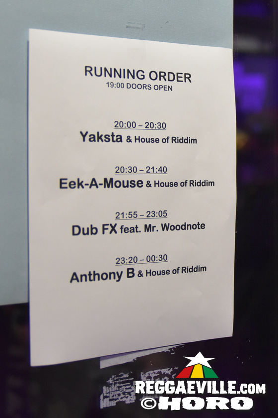 Eek-A-Mouse, Yaksta, House of Riddim