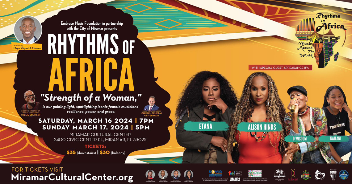 Etana, Alison Hinds, D Wisdom, Kailani