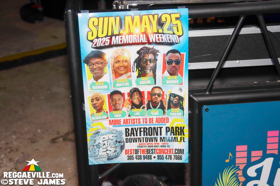 Media Launch with Buju Banton, Marcia Griffiths, Wayne Wonder