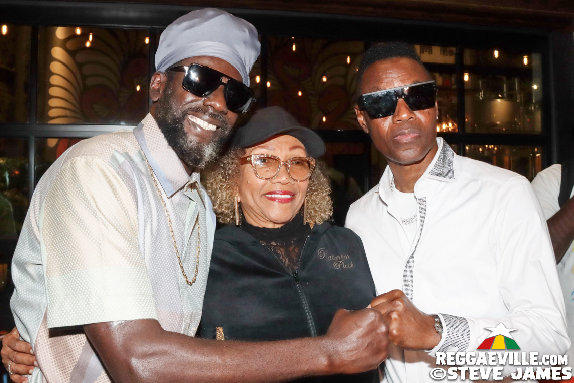 Media Launch with Buju Banton, Marcia Griffiths, Wayne Wonder