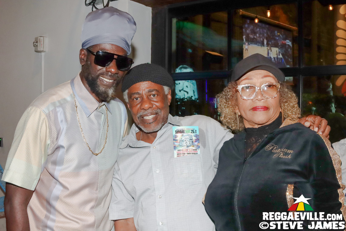 Media Launch with Buju Banton, Marcia Griffiths, Wayne Wonder
