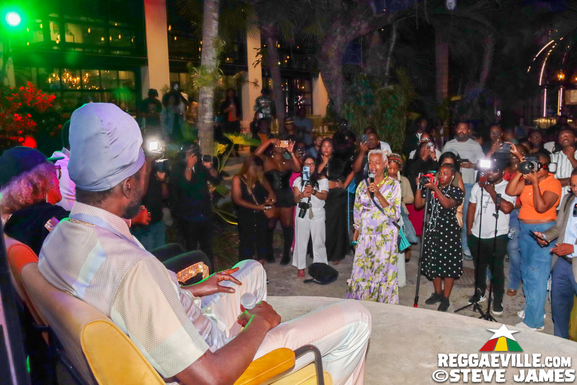 Media Launch with Buju Banton, Marcia Griffiths, Wayne Wonder