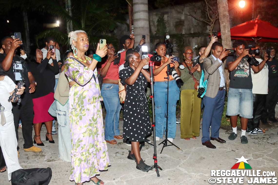 Media Launch with Buju Banton, Marcia Griffiths, Wayne Wonder