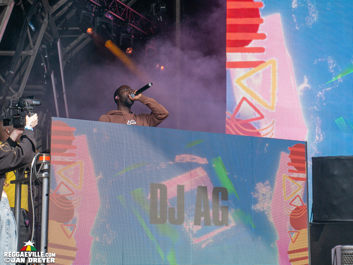 Tarrus Riley, DJ AG, Jaz Elise, Ras-I