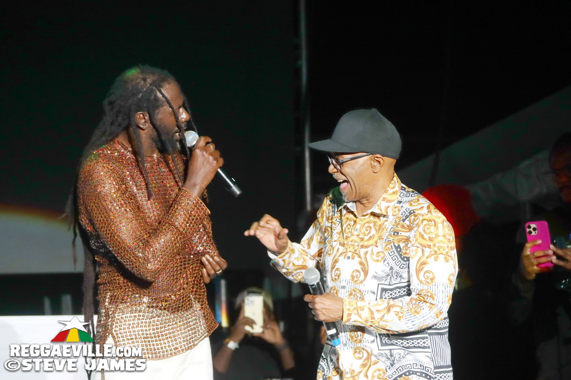 Buju Banton with Beres Hammond, Wayne Wonder & Gramps Morgan