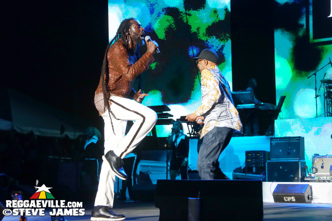 Buju Banton with Beres Hammond, Wayne Wonder & Gramps Morgan