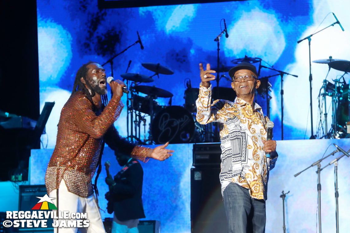 Buju Banton with Beres Hammond, Wayne Wonder & Gramps Morgan