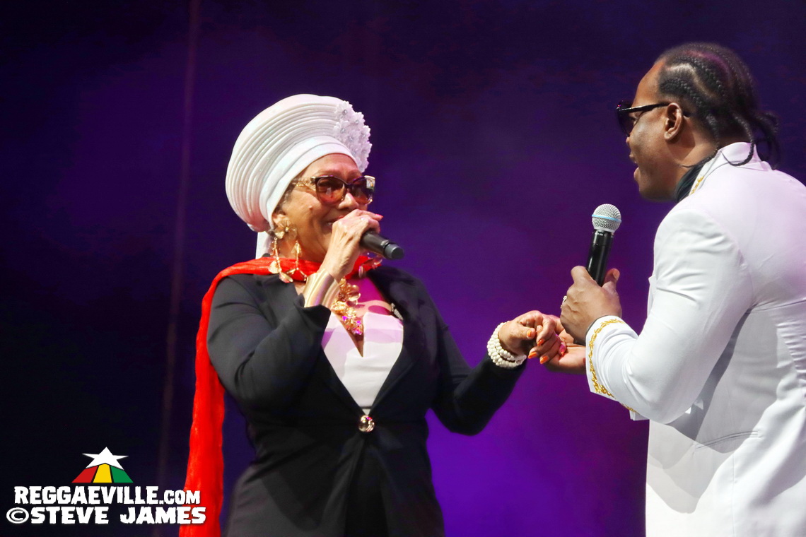 Marcia Griffiths, Maxi Priest, Aidonia, Chronic Law