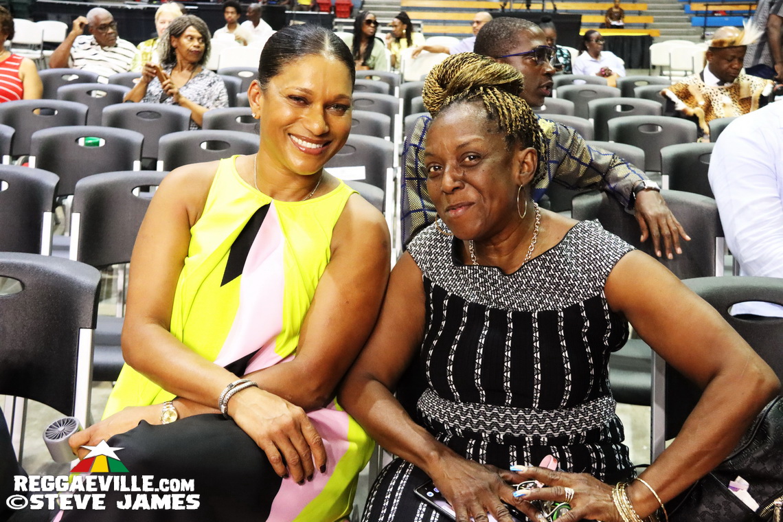 Mutabaruka, Marcia Griffiths, Sean Paul, Olivia 'Babsy' Grange