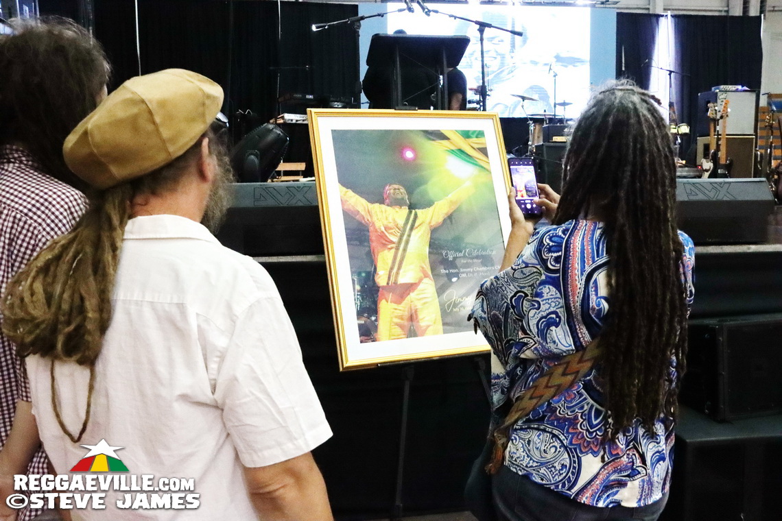 Mutabaruka, Marcia Griffiths, Sean Paul, Olivia 'Babsy' Grange