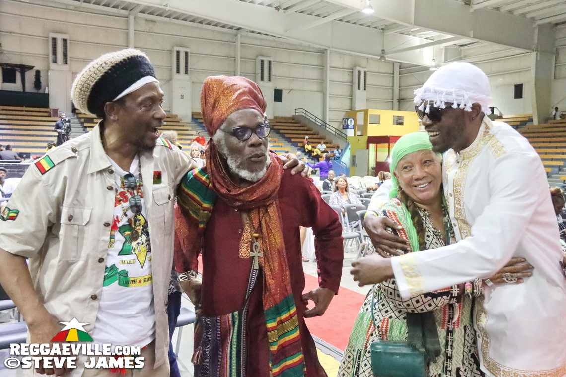 Mutabaruka, Marcia Griffiths, Sean Paul, Olivia 'Babsy' Grange