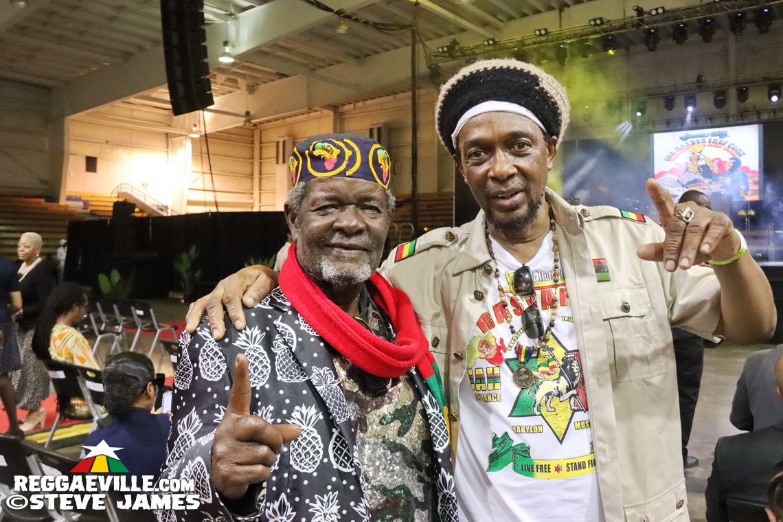 Mutabaruka, Marcia Griffiths, Sean Paul, Olivia 'Babsy' Grange