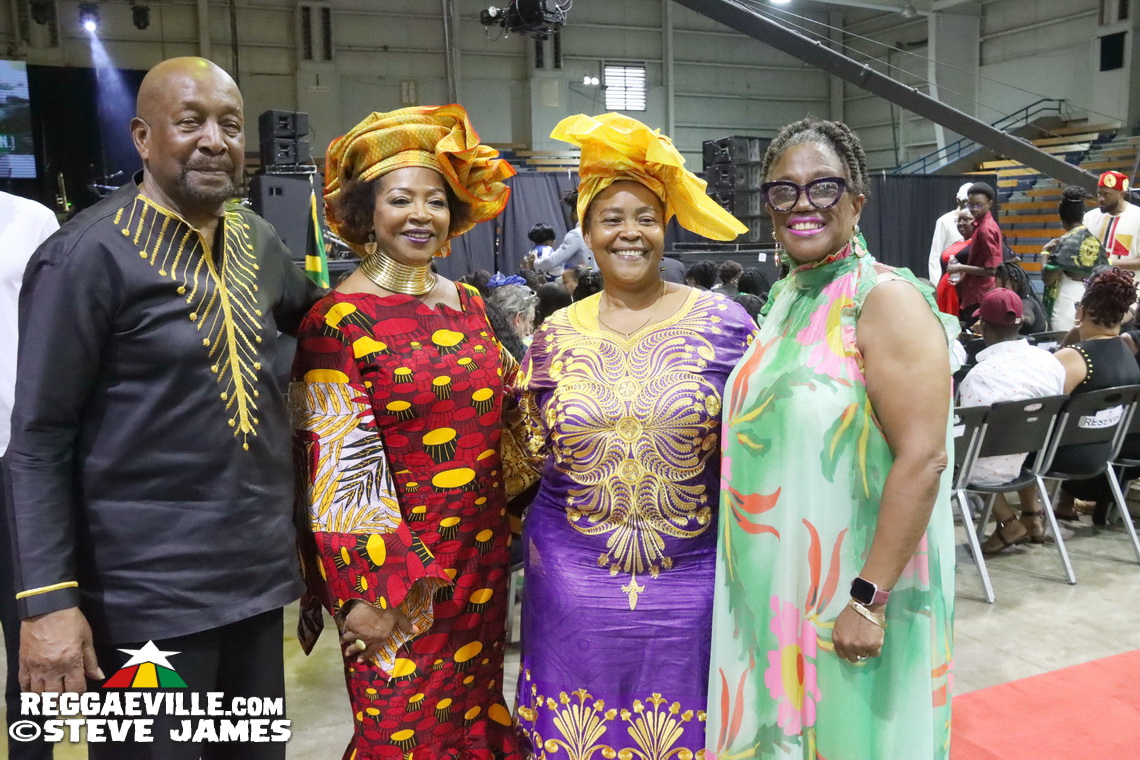 Mutabaruka, Marcia Griffiths, Sean Paul, Olivia 'Babsy' Grange