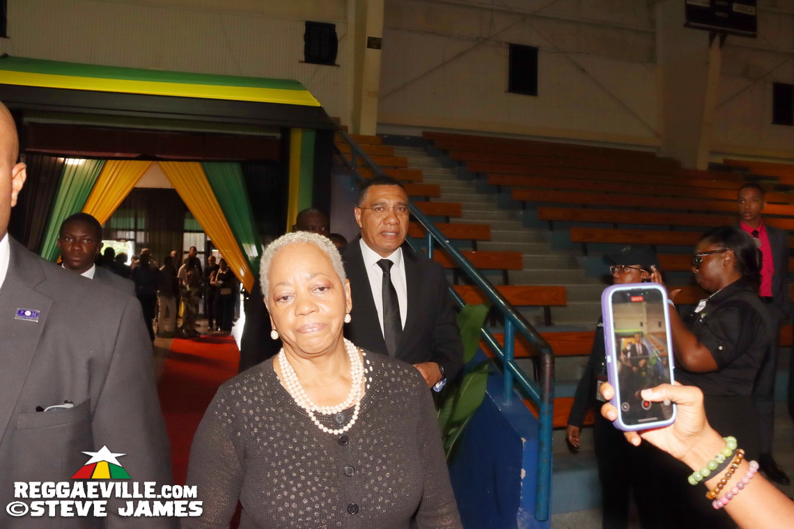 Mutabaruka, Marcia Griffiths, Sean Paul, Olivia 'Babsy' Grange