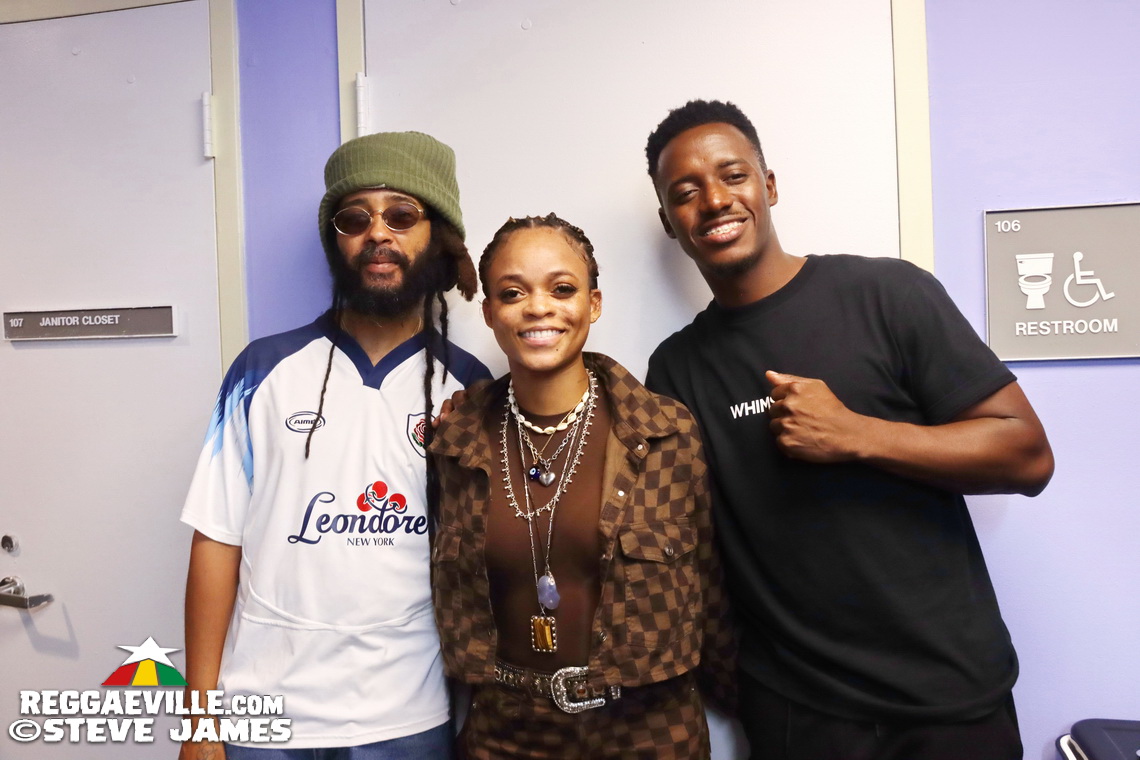 Lila Iké with Protoje, Romain Virgo