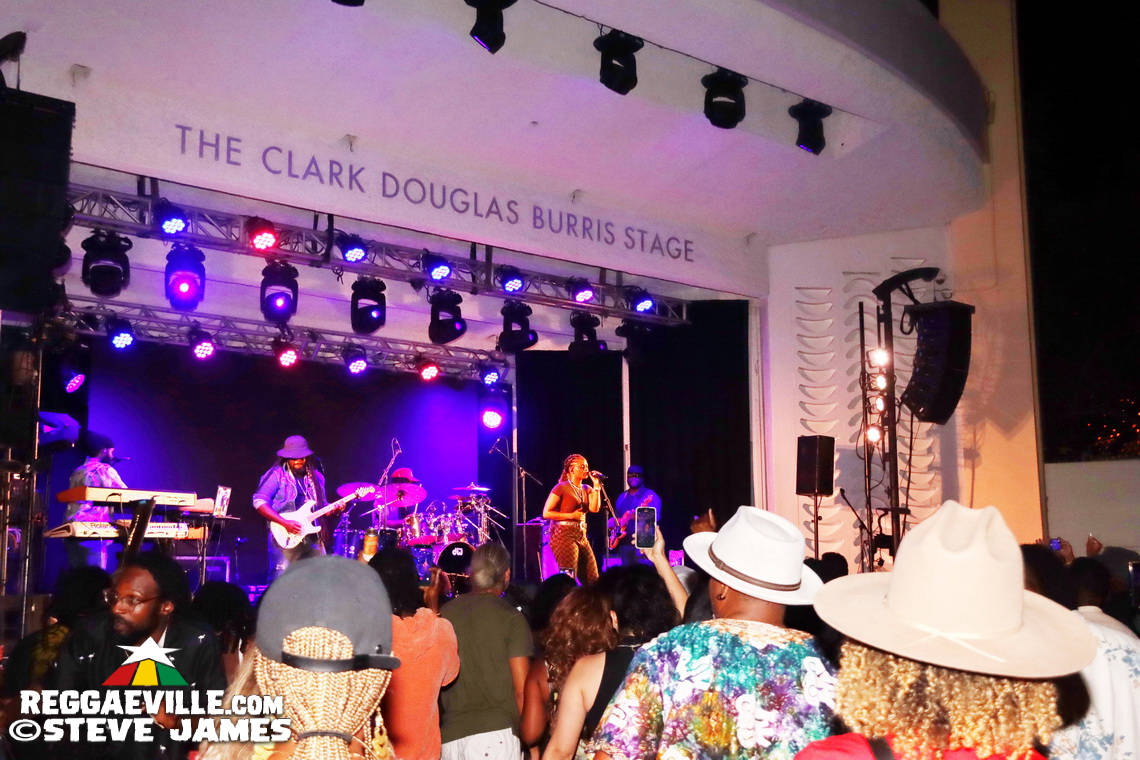 Lila Iké with Protoje, Romain Virgo