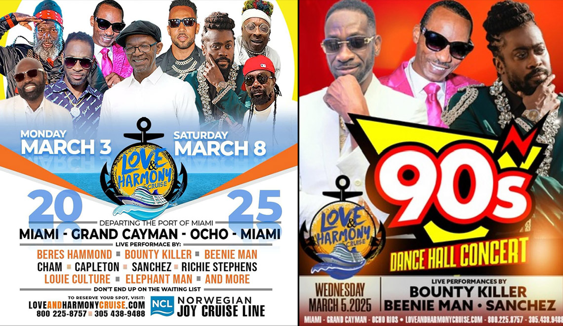 Bounty Killer with Richie Stephens, Beenie Man