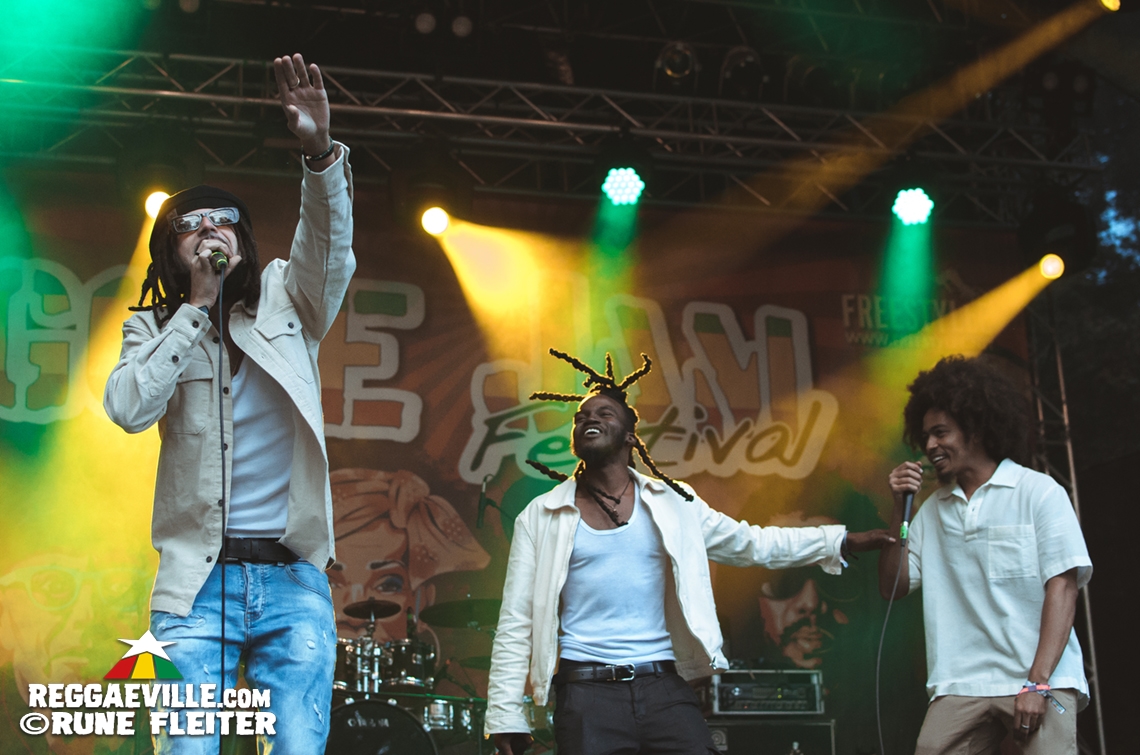 Rik Jam, The Rising Suns, Chuck Fenda, Akeem Garrison