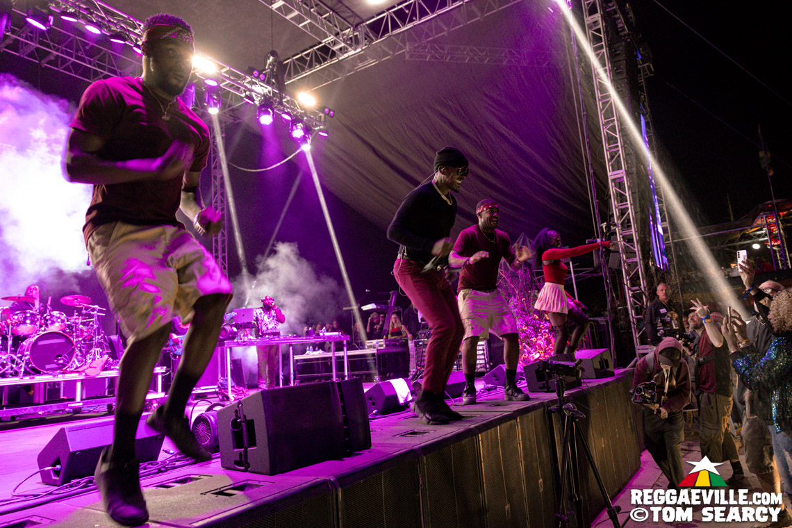 Julian Marley, Mr. Vegas, Tarrus Riley & Dean Fraser