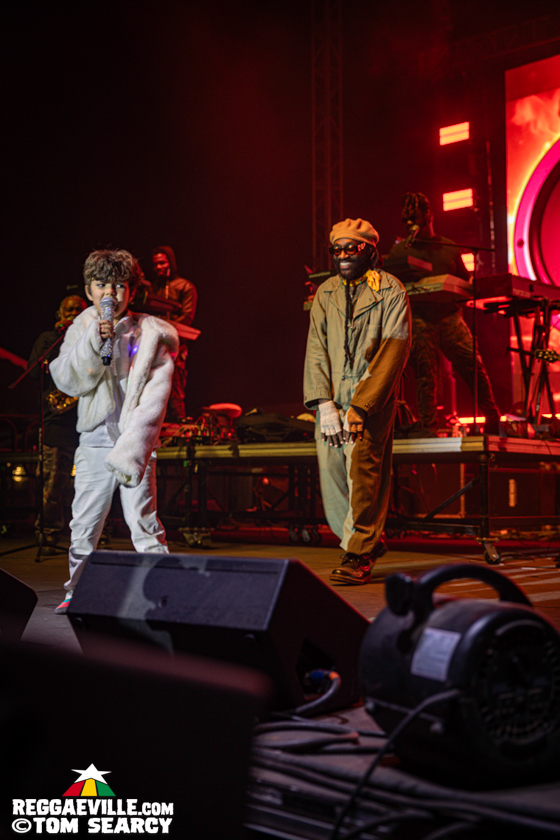 Julian Marley, Mr. Vegas, Tarrus Riley & Dean Fraser
