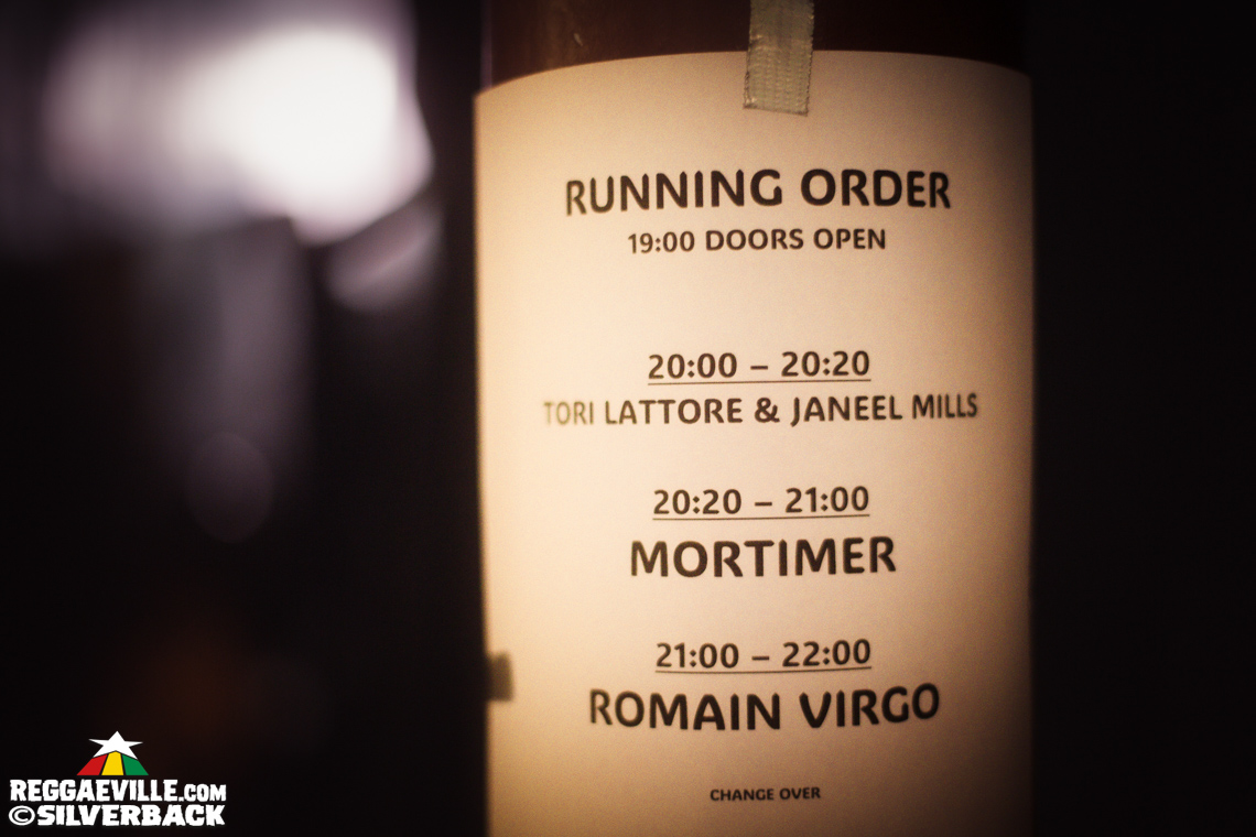 Romain Virgo, Mortimer, Tori Lattore, Janeel Mills