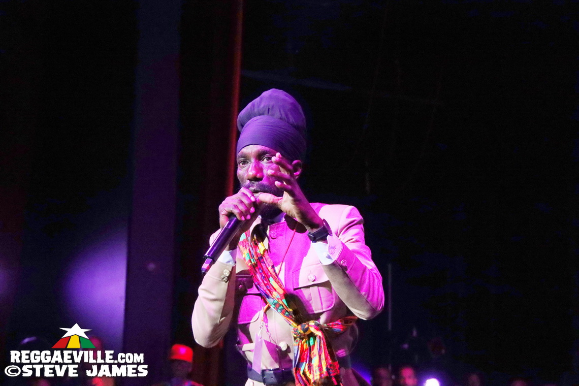 Sizzla, Etana, Lady G, Admiral Tibet