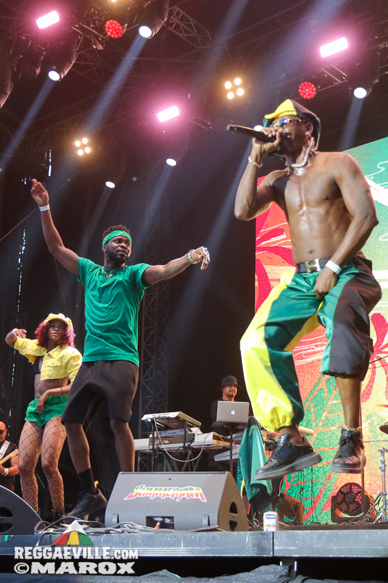 Mr. Vegas, Alborosie, Etana