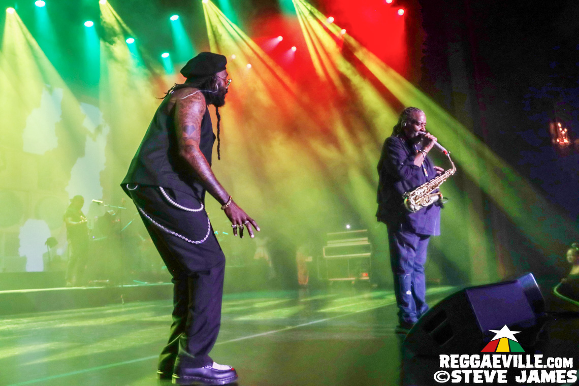 Tarrus Riley with Dean Fraser & The Blak Soil Band