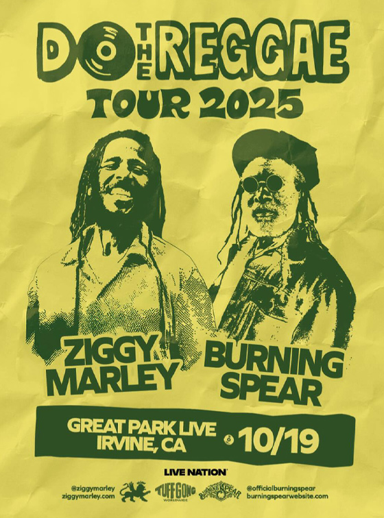Ziggy Marley, Burning Spear, Bam Marley