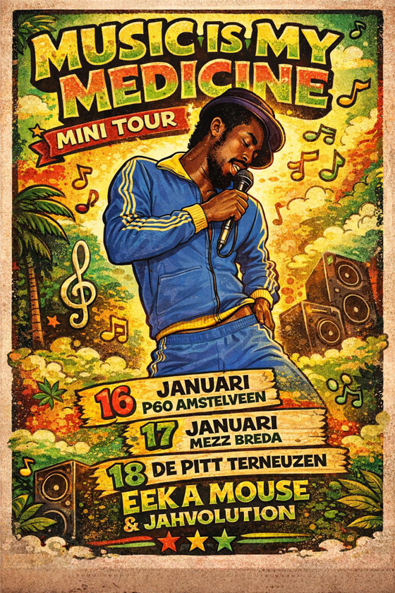 Eek-A-Mouse & Jahvolution Band