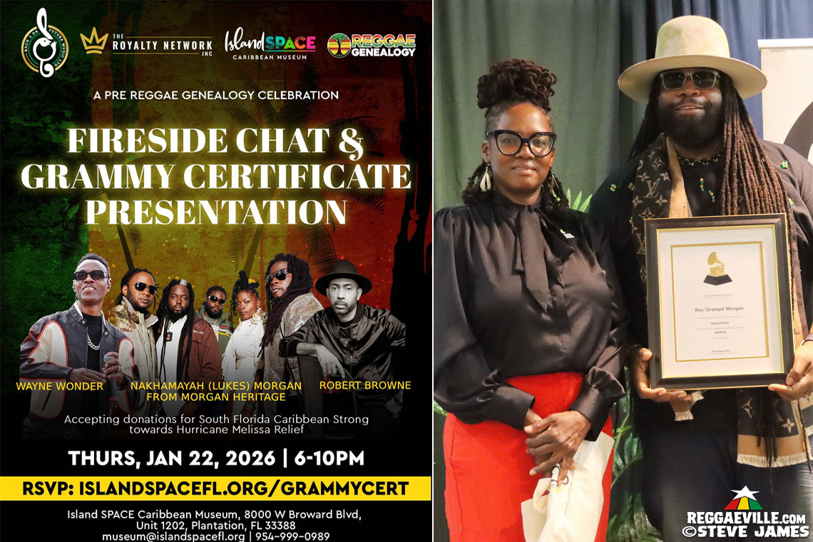 Grammy Certificate Presentation & Fireside Chat