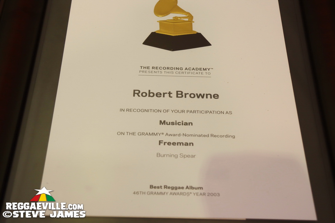 Grammy Certificate Presentation & Fireside Chat
